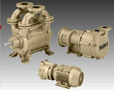 Liquid Ring vacuum pumps, basic pump and or pump motor and assemly's