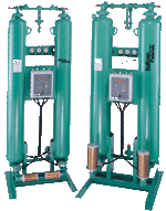 The standard compressed air heatless regenerative desiccant dryers.